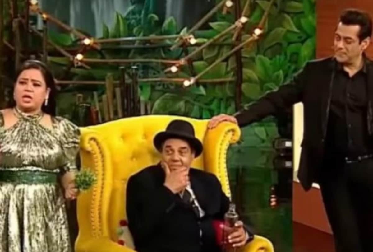 Bigg Boss 15: Dharmendra recreates the famous scene of Sholay in the weekend ka war episode