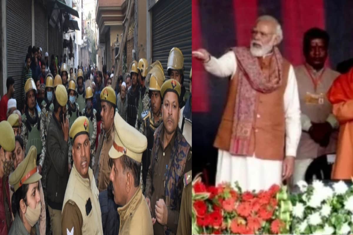 PM Modi meerut visit:  Sotiganj junk fort destroyed, PM Modi again mentioned Sotiganj from the stage in Salava Meerut