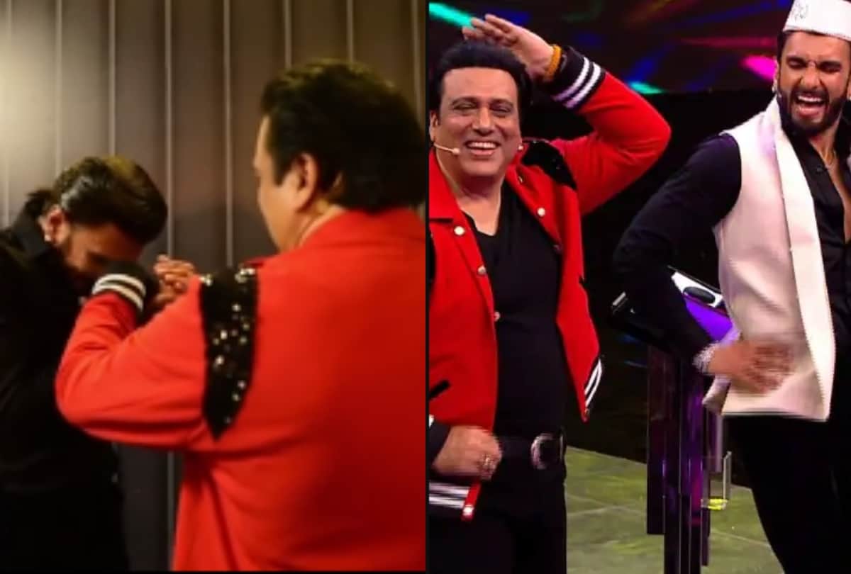 Ranveer Singh gets emotional seeing Govinda on the sets of his show The Big Picture
