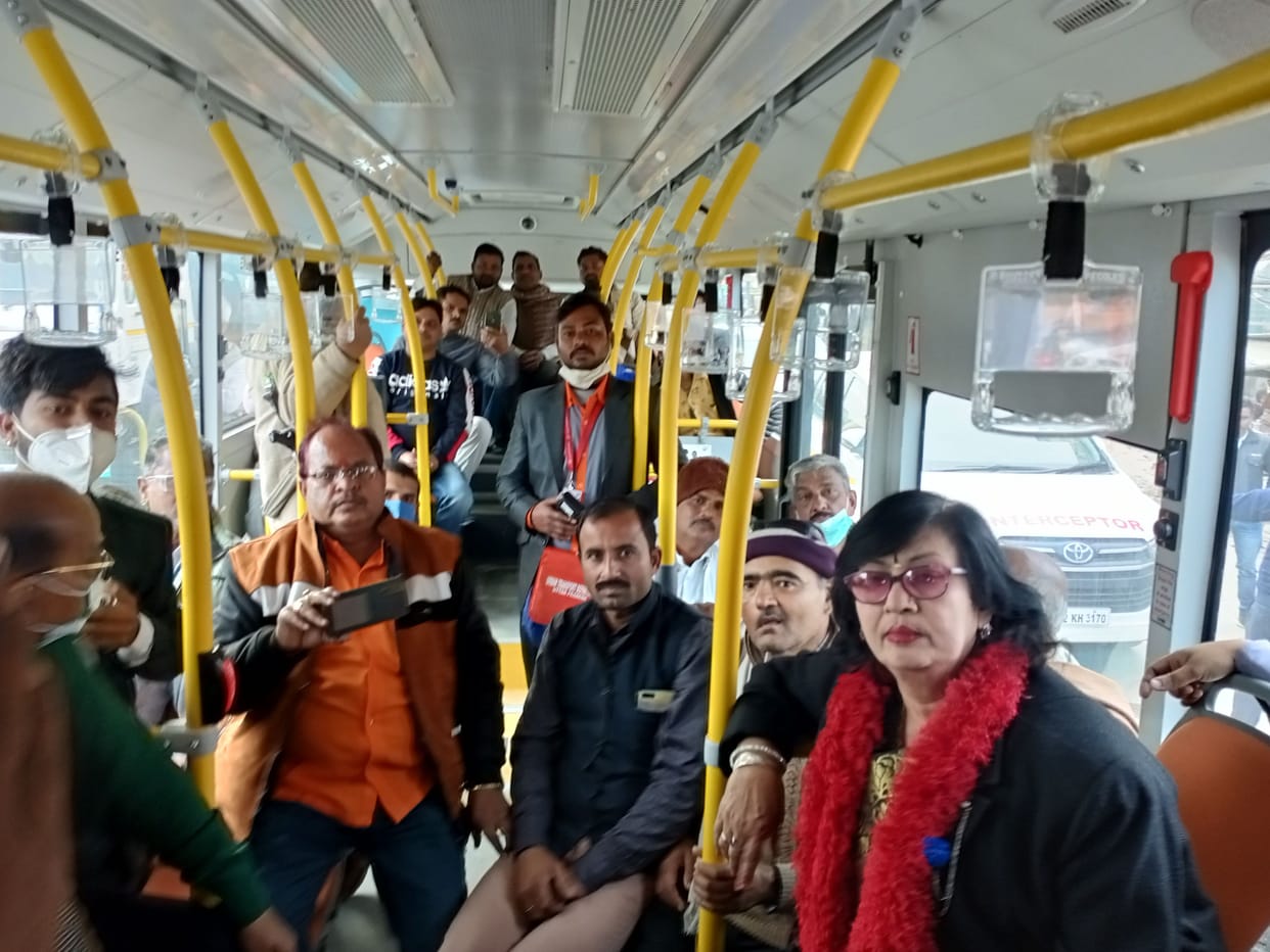 Travel between Rania and Kanpur by electric buses, one and a half lakh people will be benefitted