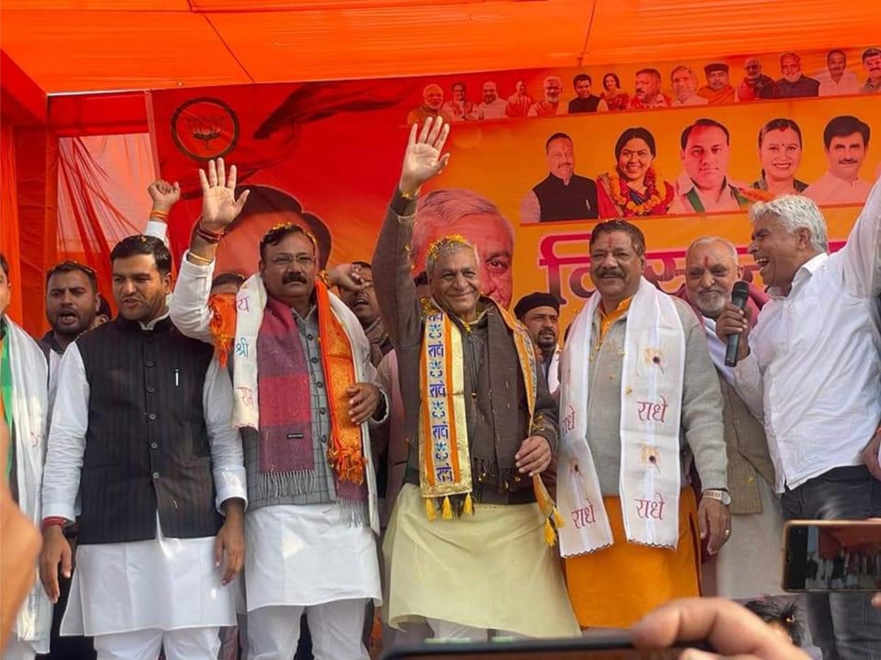 Mathura: Yogi government fulfilled all promises: Rajkumar Chahar