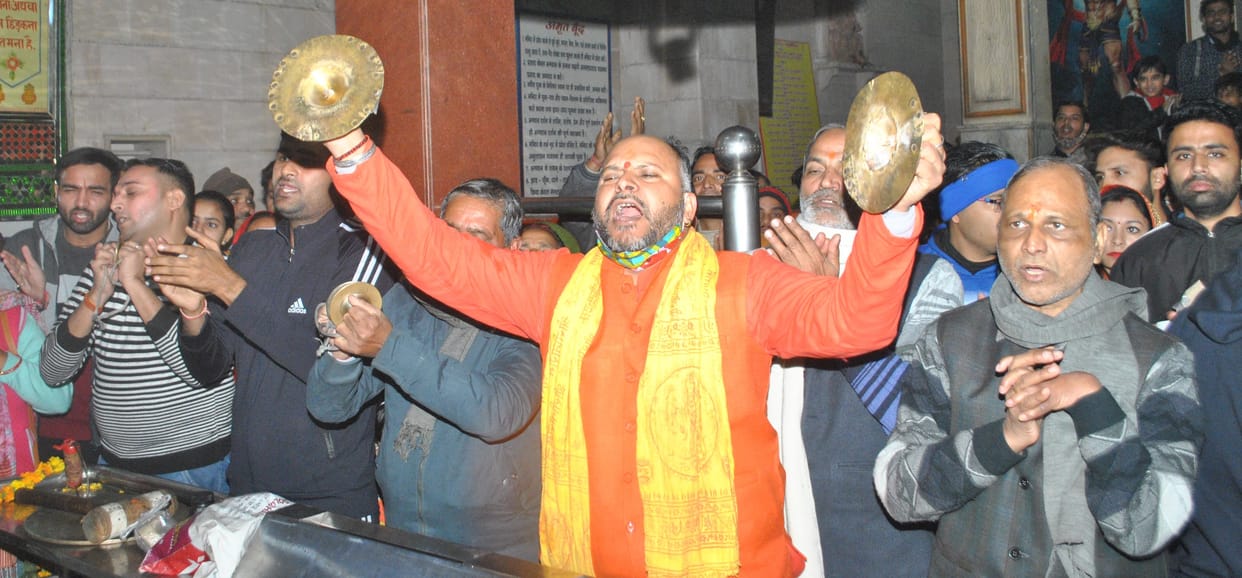 welcomed the new year with enthusiasm and gaiety