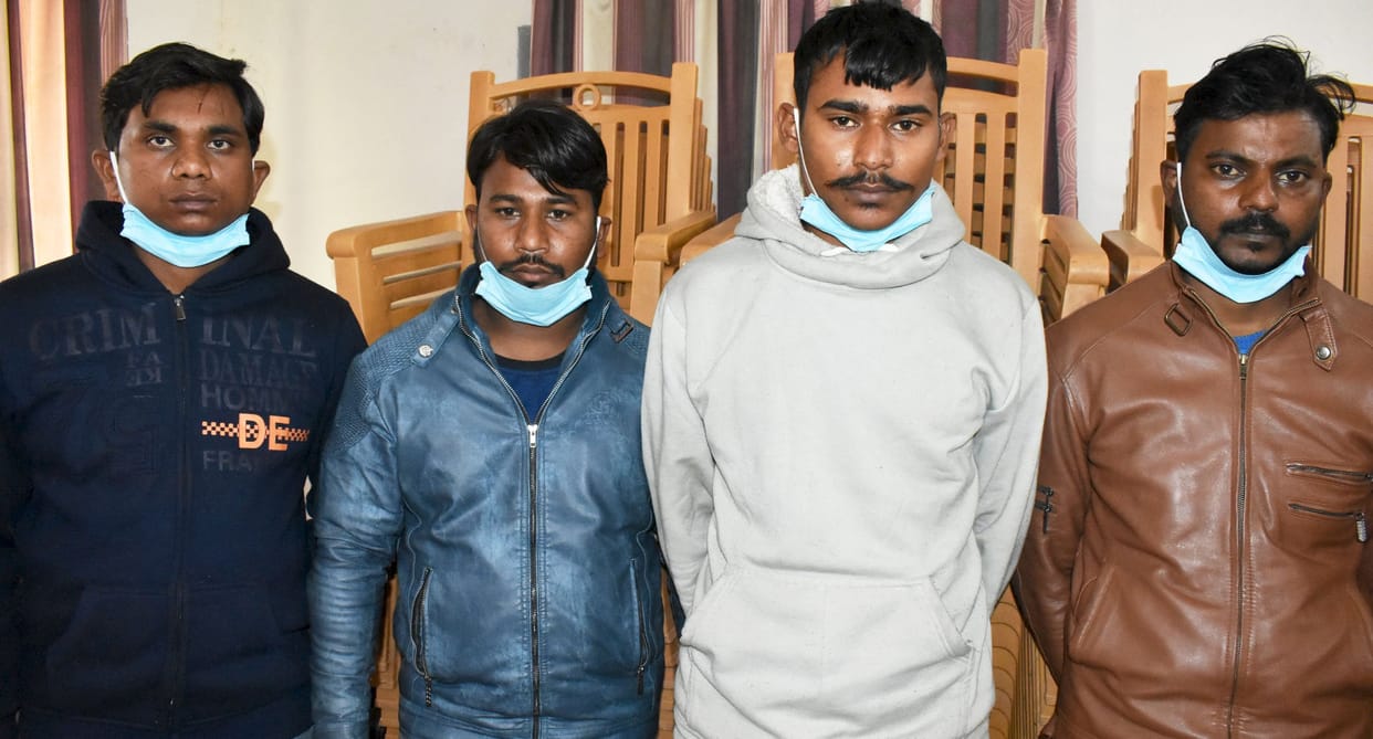 fathepur news,Four inter-state ATM hackers arrested