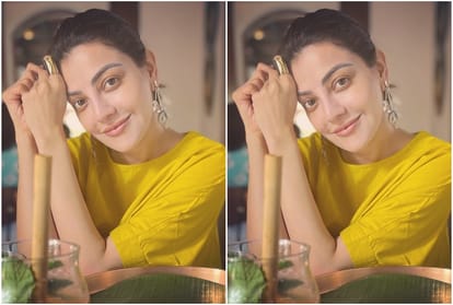 Kajal Aggarwal shared pictures flaunting baby bump in sunlight from Dubai