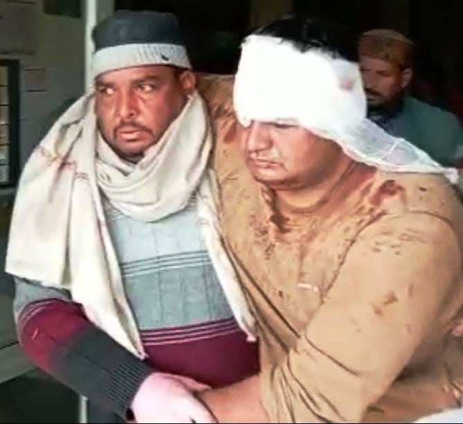 Masked miscreants shot the villager
