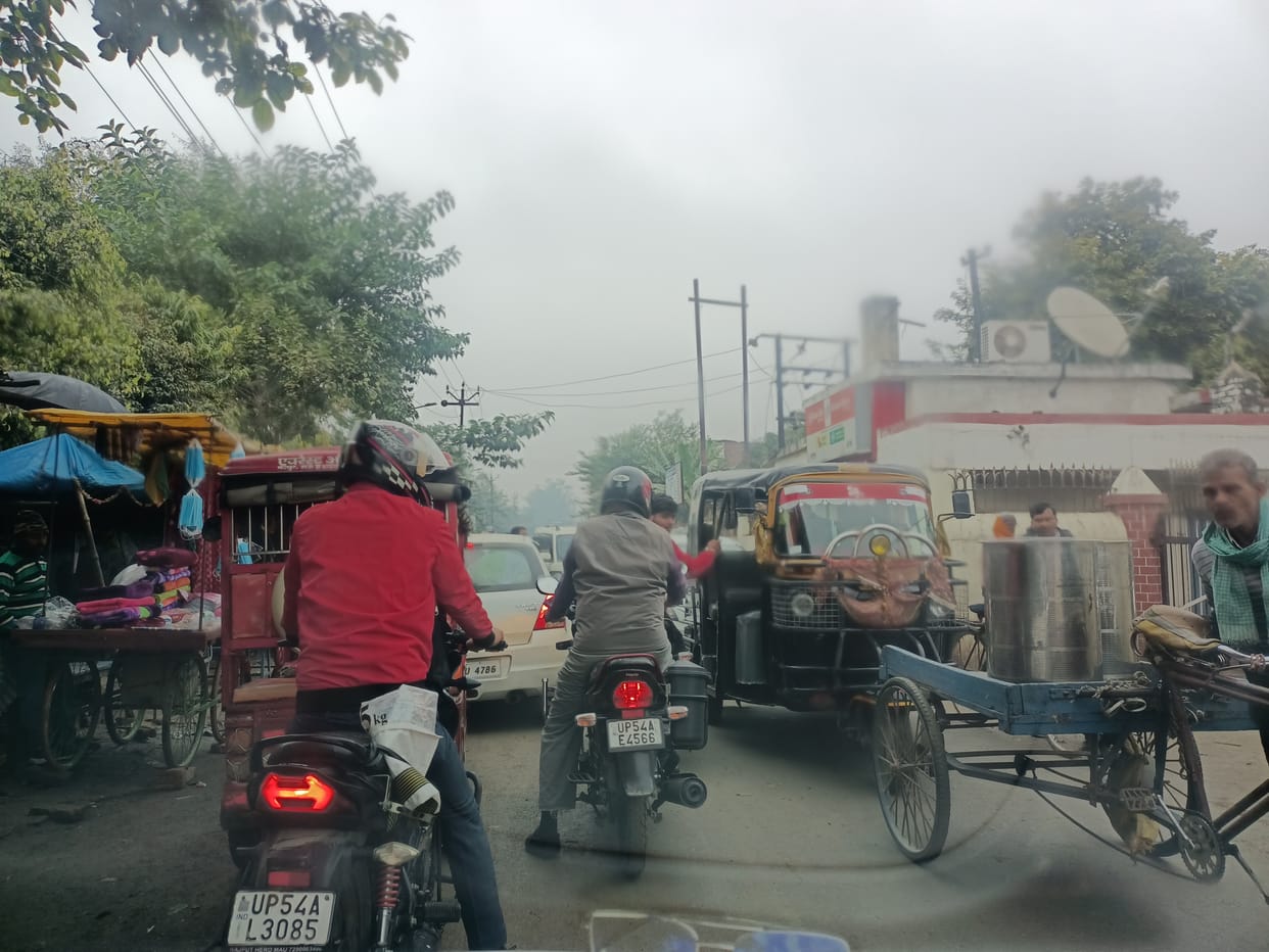 People of population of more than 5 thousand are troubled by the jam