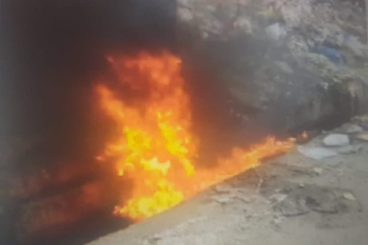 UP News: fire set in a factory in Muzaffarnagar and the goods were burnt