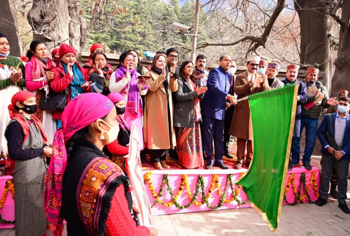 cm jairam thakur inaugurated manali winter carnival