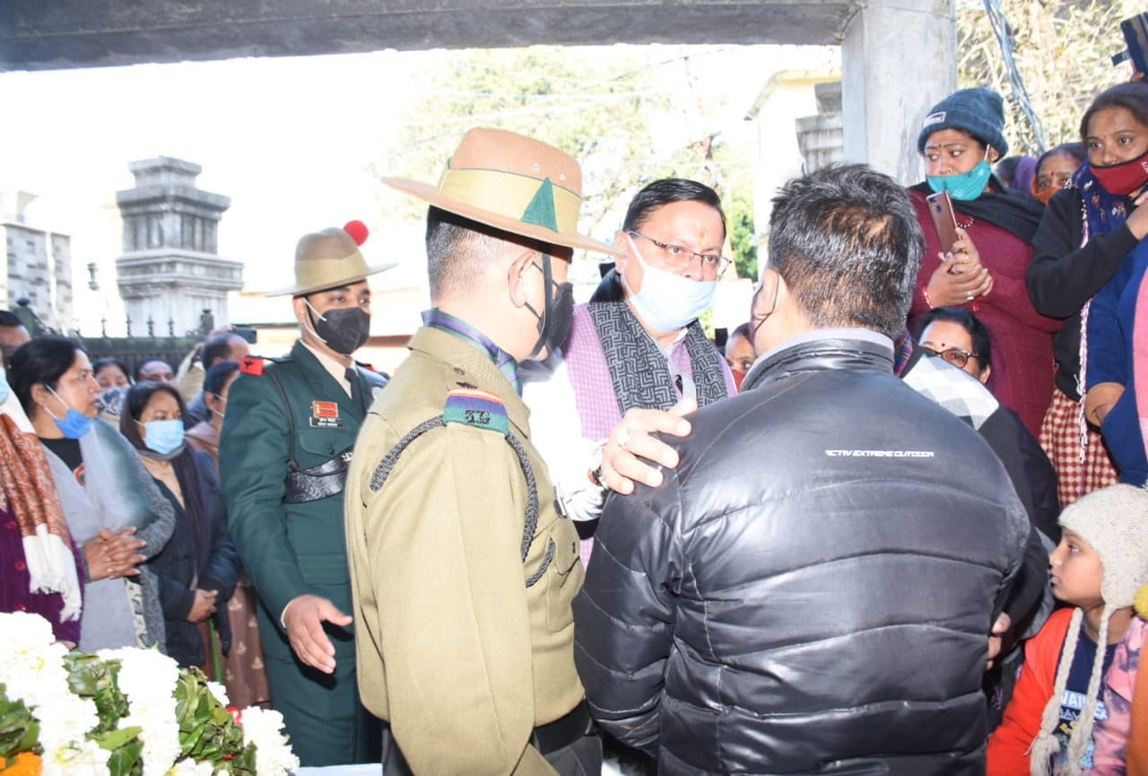 uttarakhand news: gorkha rifle jawan pradeep thapa martyr funeral today