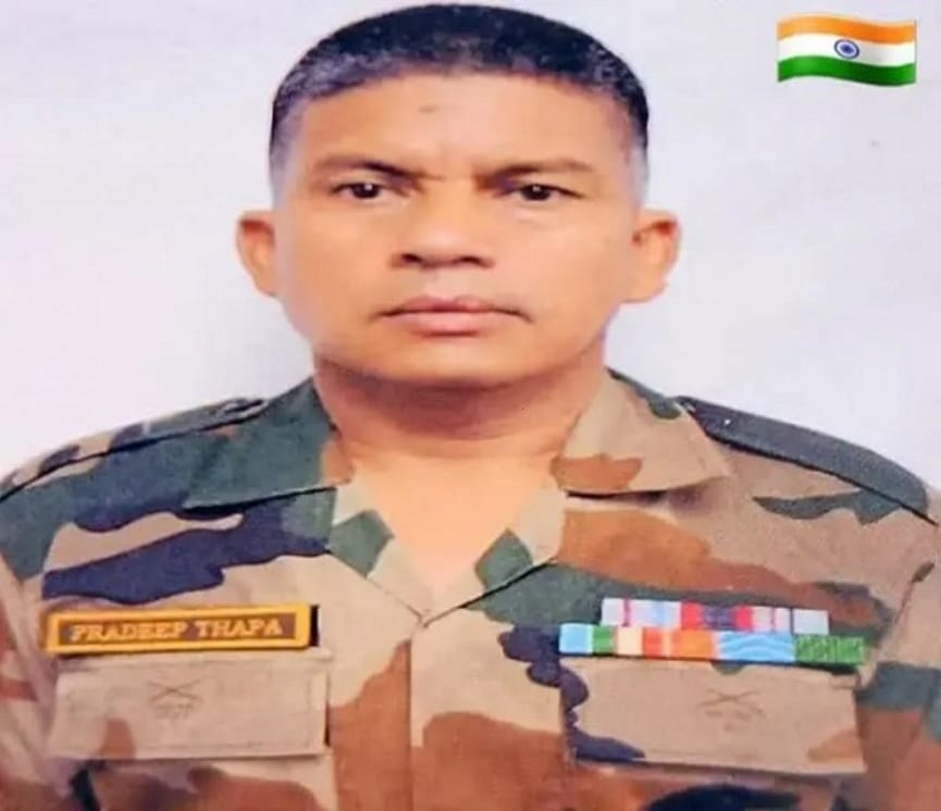 uttarakhand news: gorkha rifle jawan pradeep thapa martyr funeral today