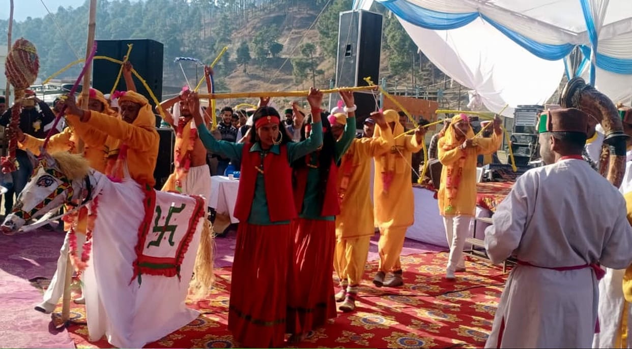 Naugaon in folk dance and Purola won in folk songs