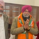कांग्रेस में लौटे बलविंदर सिंह लाडी।