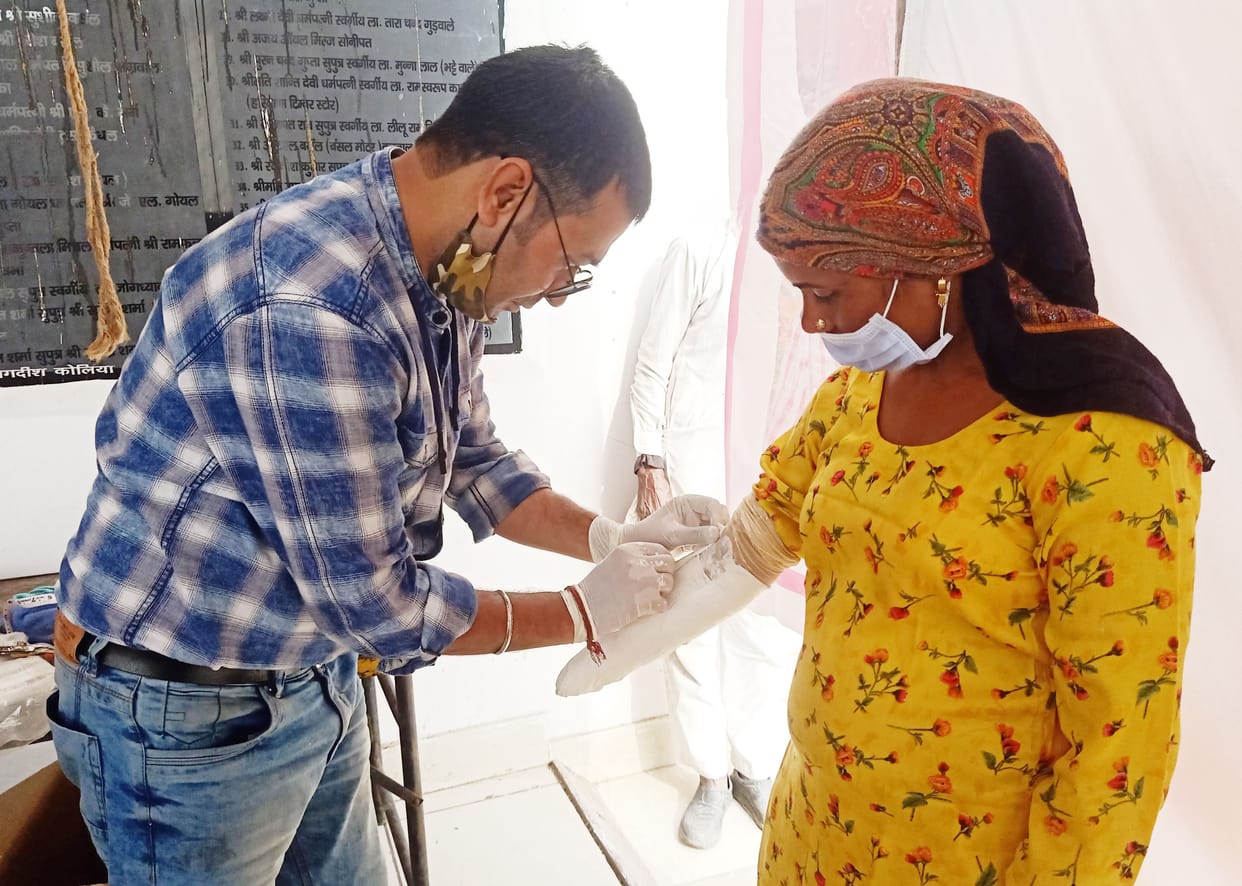 400 Divyangs examined in artificial limb measurement camp for Divyang