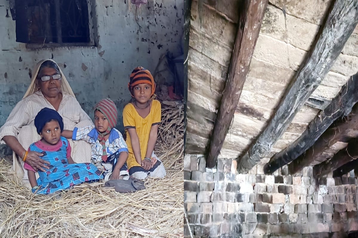 Journey of pain: Thatch thatch, the bed of straw, the chilling poverty in the night of Puss