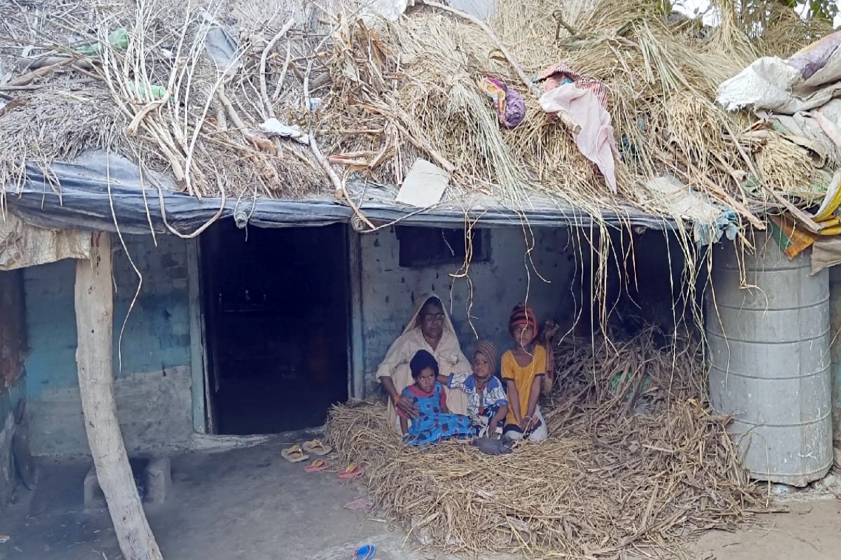 Journey of pain: Thatch thatch, the bed of straw, the chilling poverty in the night of Puss