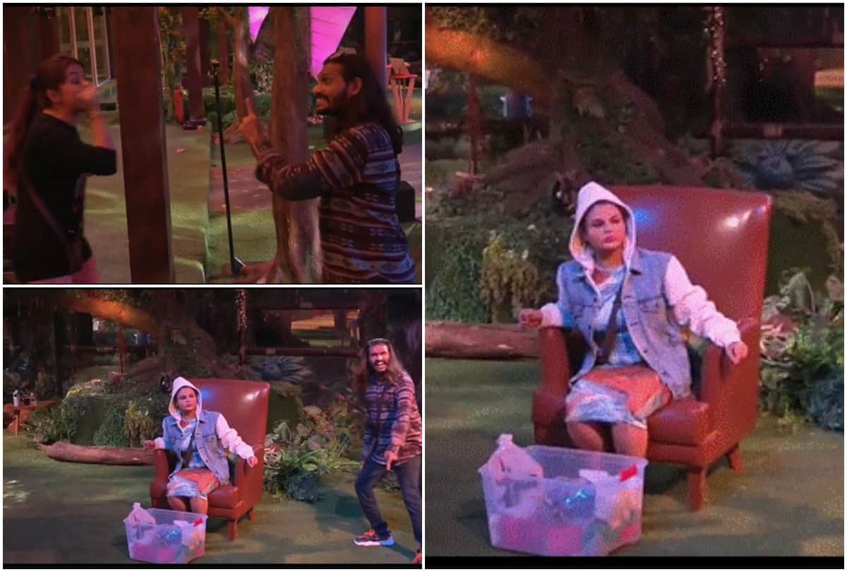 Bigg Boss 15  Abhijeet Bichukale loses cool throws bottle at Devoleena Bhattacharjee watch