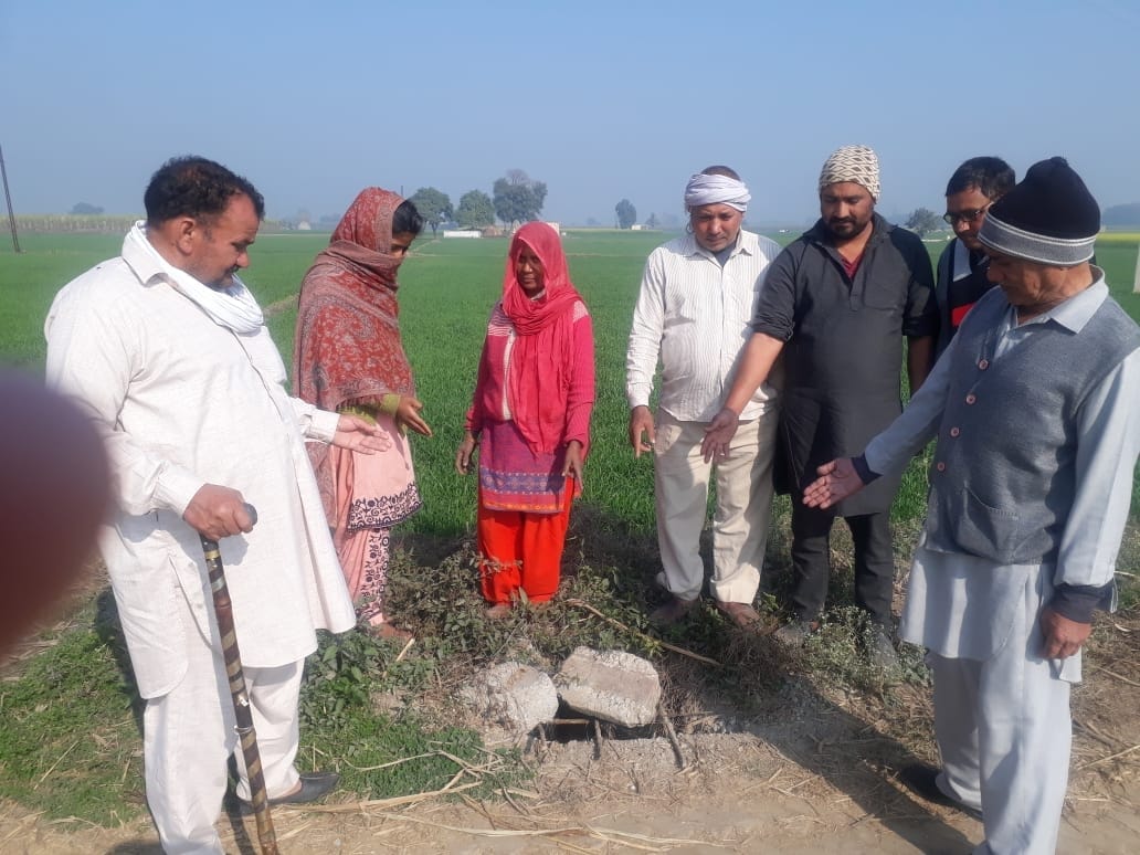 Dirt in Alipura, anger among villagers, Yamunanagar