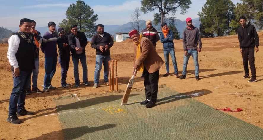 Cricket in garur Bageshwar