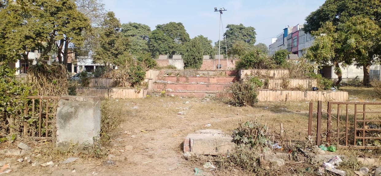Tau Devi Lal Complex Park is a victim of plight, Yamunanagar