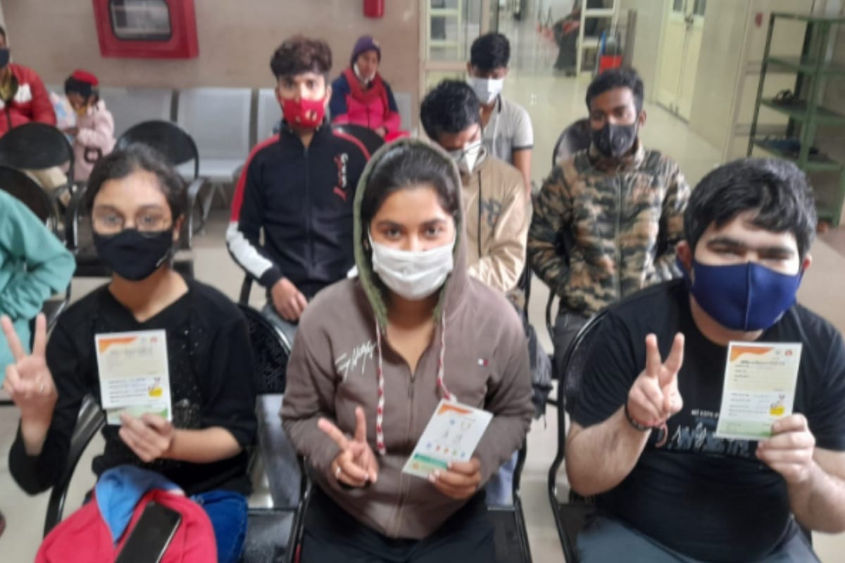 COVID-19 Vaccination for 15-17 age group saw massive success as over 40 lakh got jabbed most from UP Gujarat news and updates