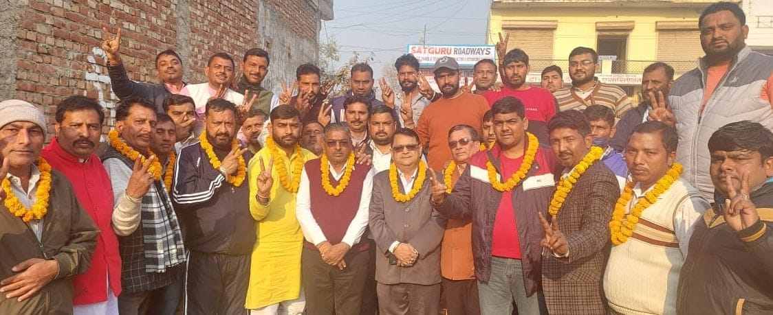 Lajjeram became the president of Haridwar Transport Welfare Association