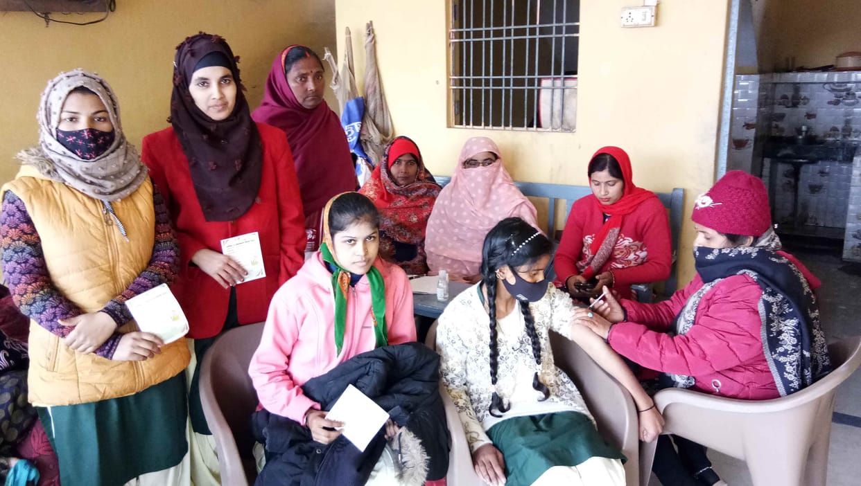 vaccination of 11241 teenage