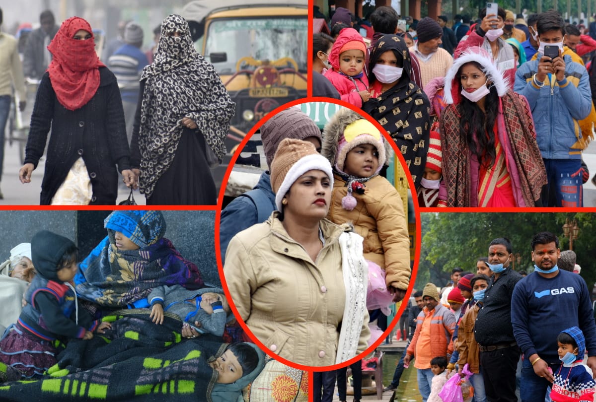 cold wave in Basti-Gorakhpur mandal weather update People shivering with cold winds