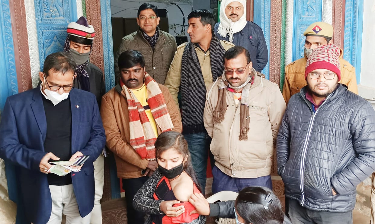 vaccination of 1.72 lakh
