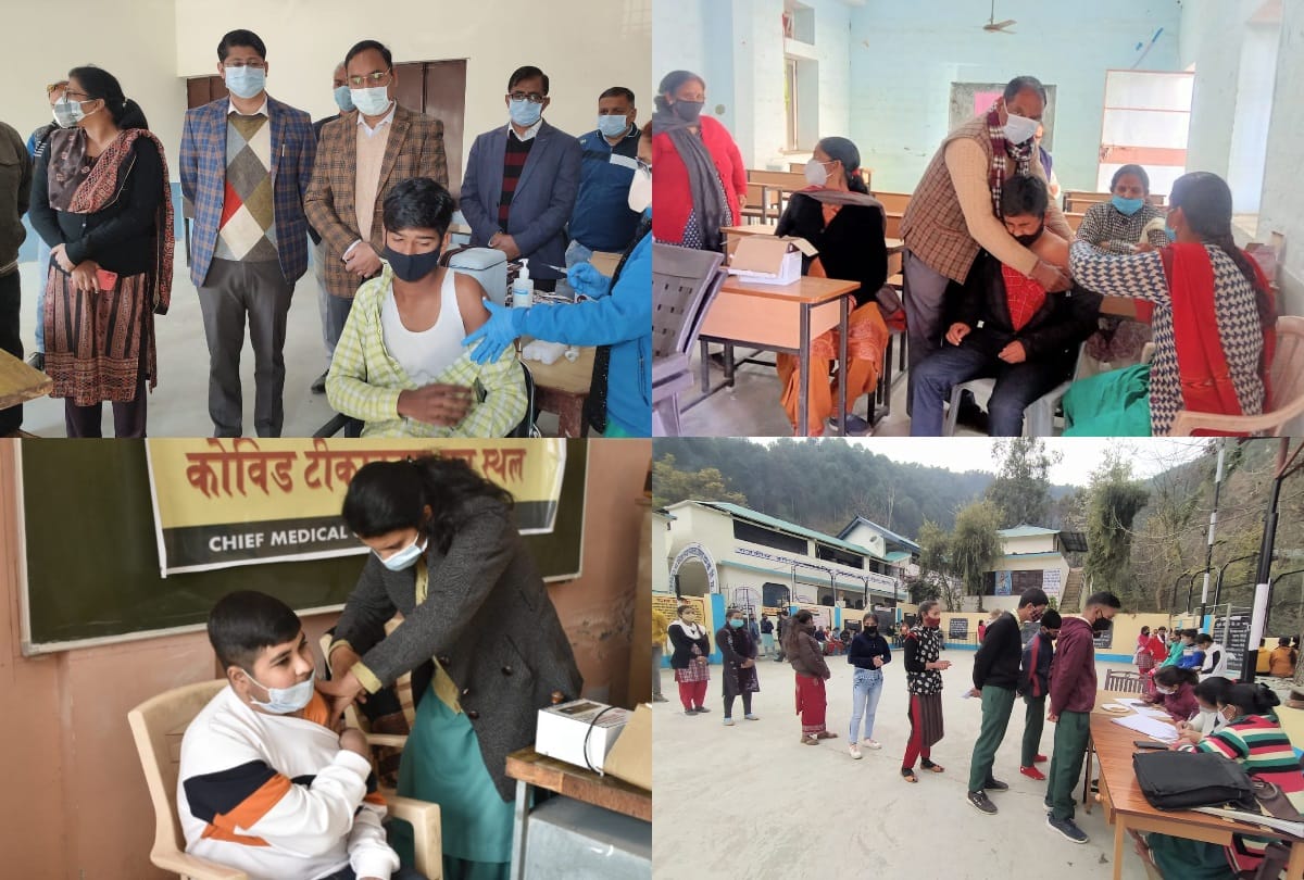 covid vaccination started for 15 to 18 age group in himachal pradesh