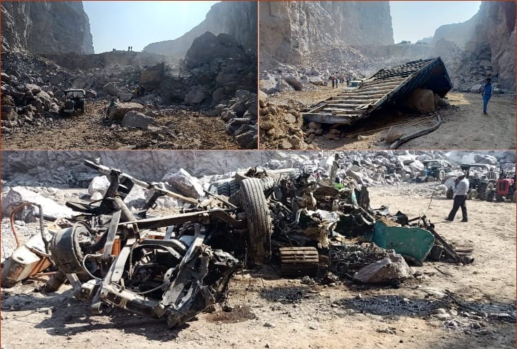Case registered against unknown in Bhiwani mining accident