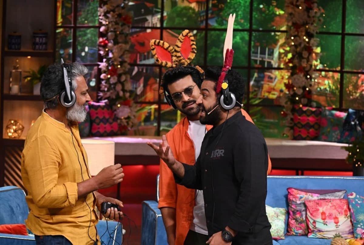 kapil sharma show trends twitter after jr ntr graces stage team rrr know the reason