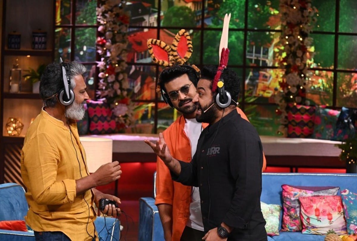 kapil sharma show trends twitter after jr ntr graces stage team rrr know the reason