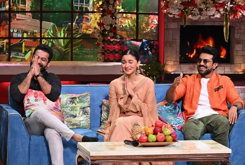 kapil sharma show trends twitter after jr ntr graces stage team rrr know the reason