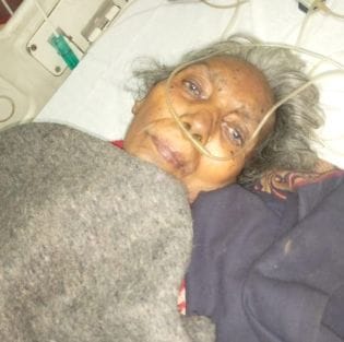 Divyang old man dies due to scorching fire