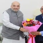 अमित शाह से मिले अशोक परनामी।