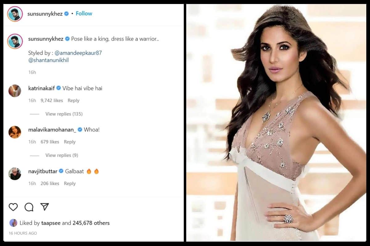 Sunny Kaushal looks dapper in ethnic outfit, Katrina Kaif REACTS, comment gone viral
