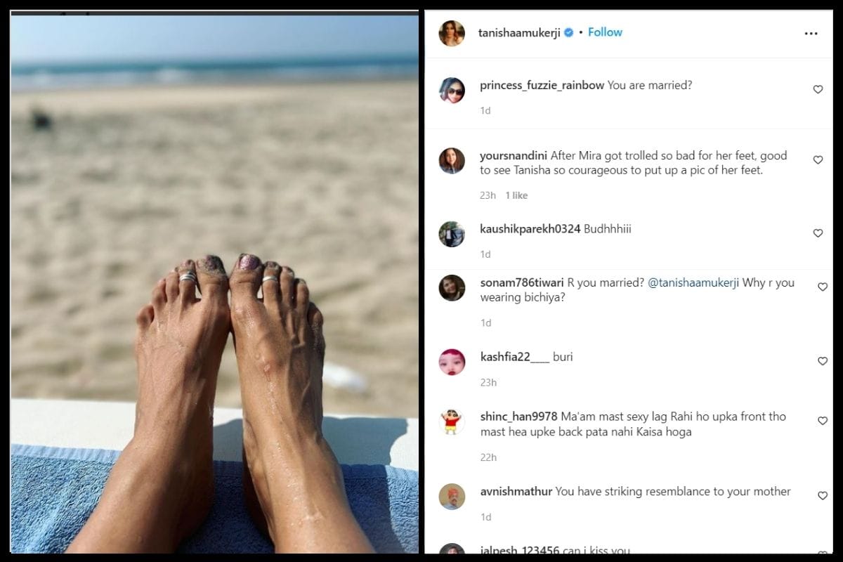 Kajol Devgan Sister tanisha mukherji secretly married shared photos on social media