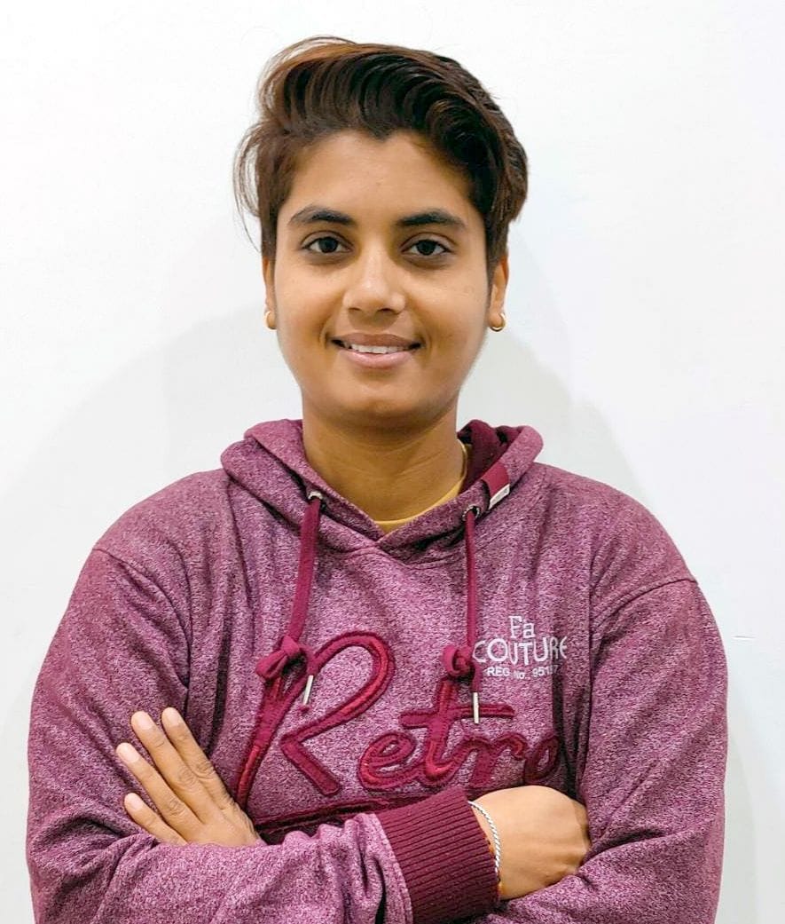 Cricketer Meghna preparing for World Cup