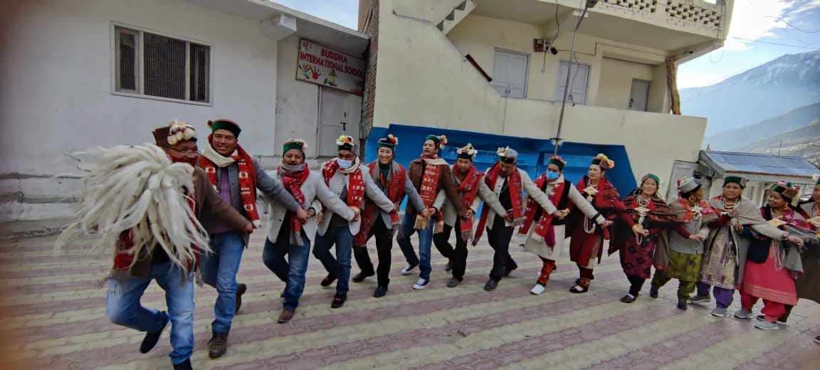 losar fair celebreted in pooh kinnaur