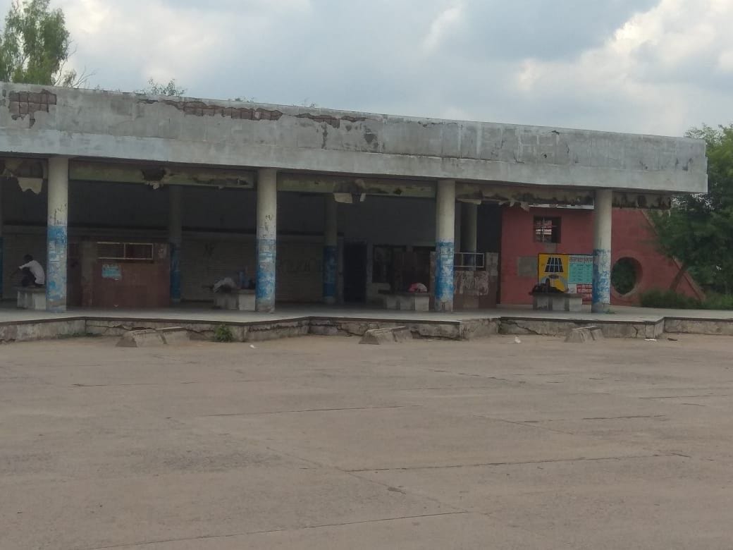 Buses have not yet run from the bus stand built 18 years ago