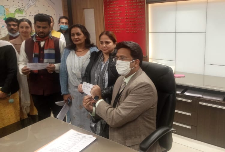 Nomination filed by Aam Aadmi Party for post of Mayor in Chandigarh Municipal Corporation