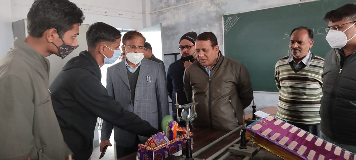 Sumit's model topped the science exhibition