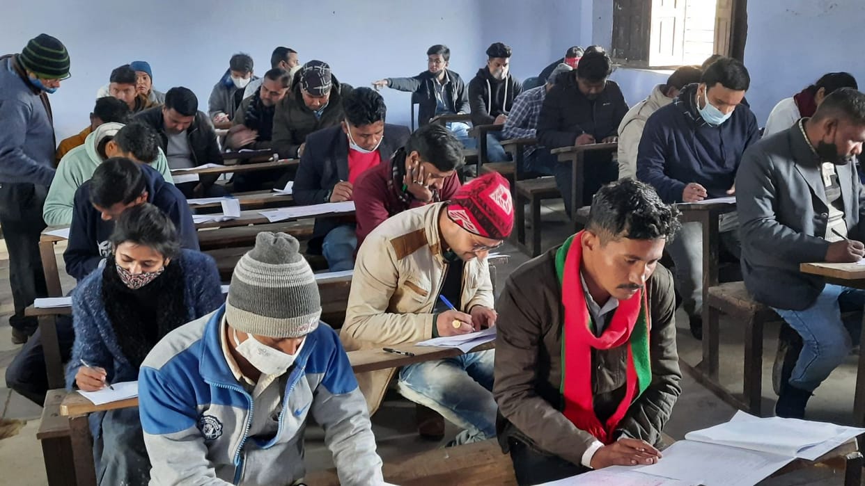 LLB exam held in presence of Static Magistrate