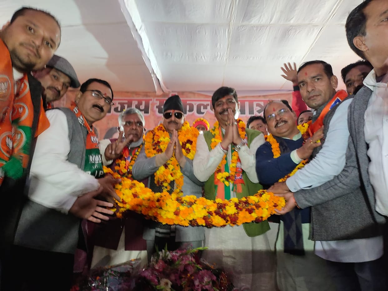 Vijay Sankalp Rally in Lalkua