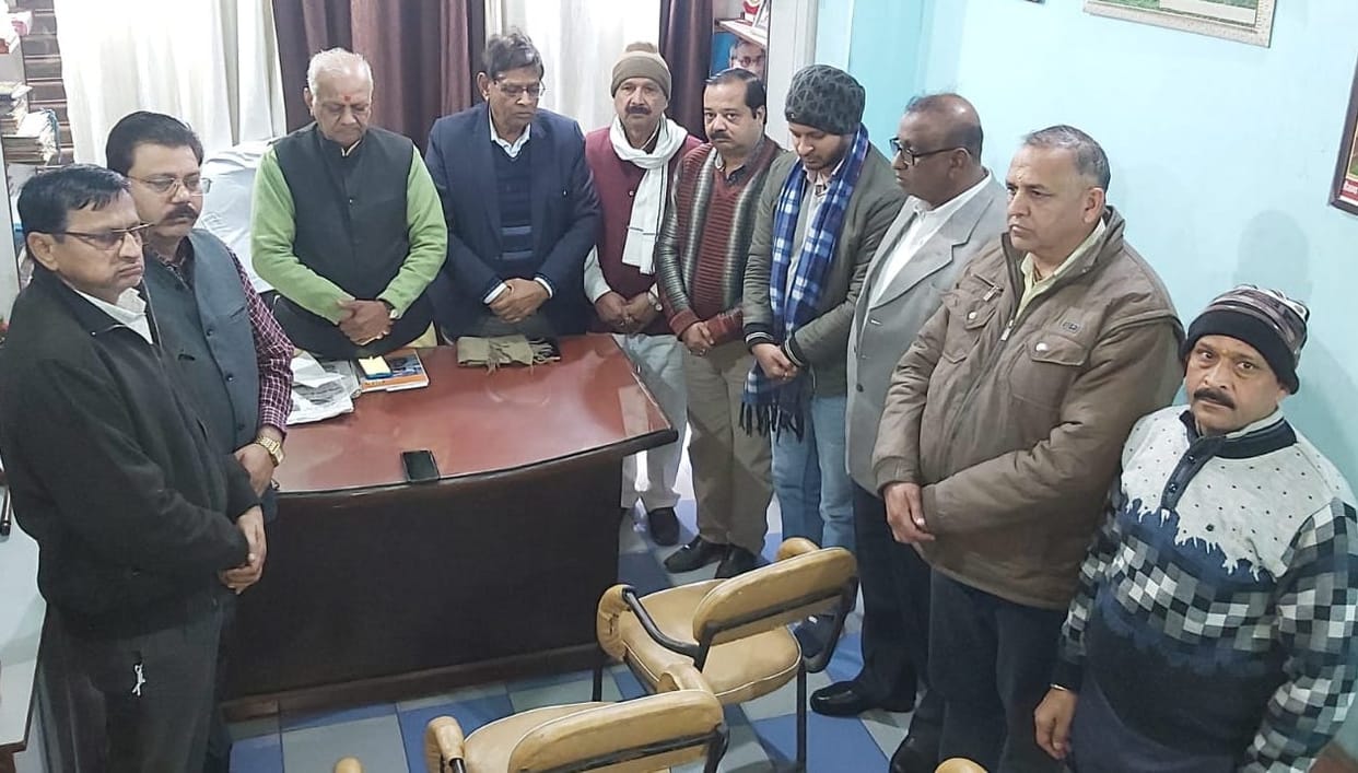 Heartfelt tribute to Ghaziabad District President