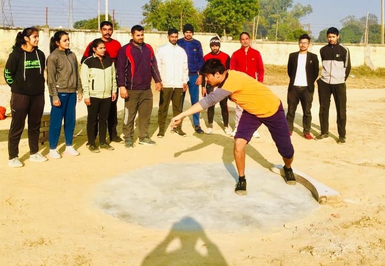 Players showed strength in district level trial