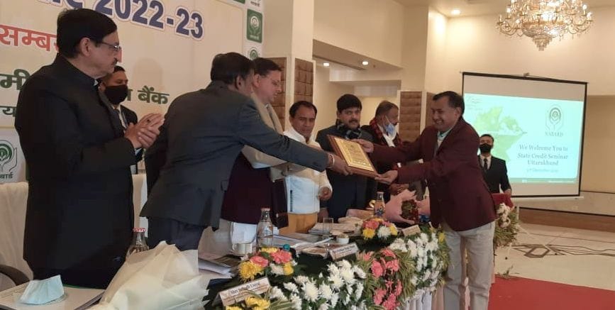Honourd for Nabard in Deaharadun