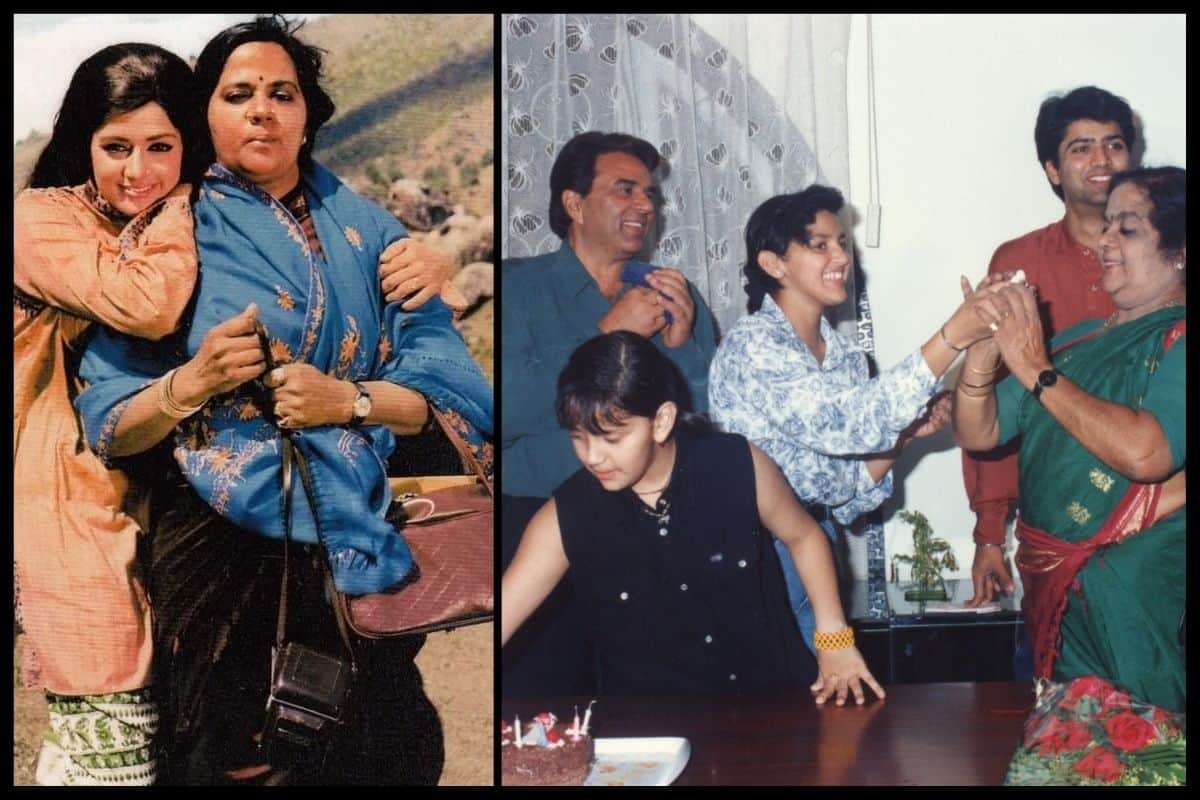 Hema Malini share flashback photos with Dharmendra Deol, Esha and her mother jaya chakraborty