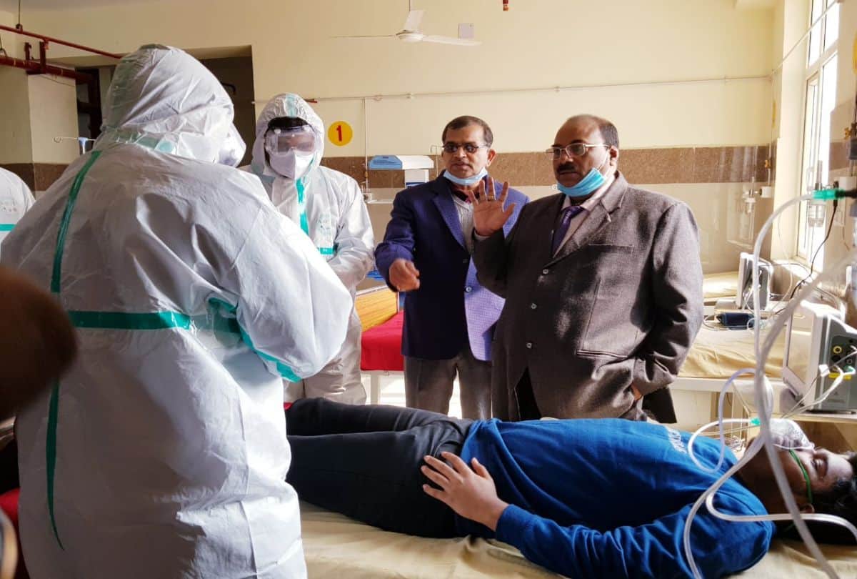 ambulance failed during mock drill for emergency response for handling COVID in etah