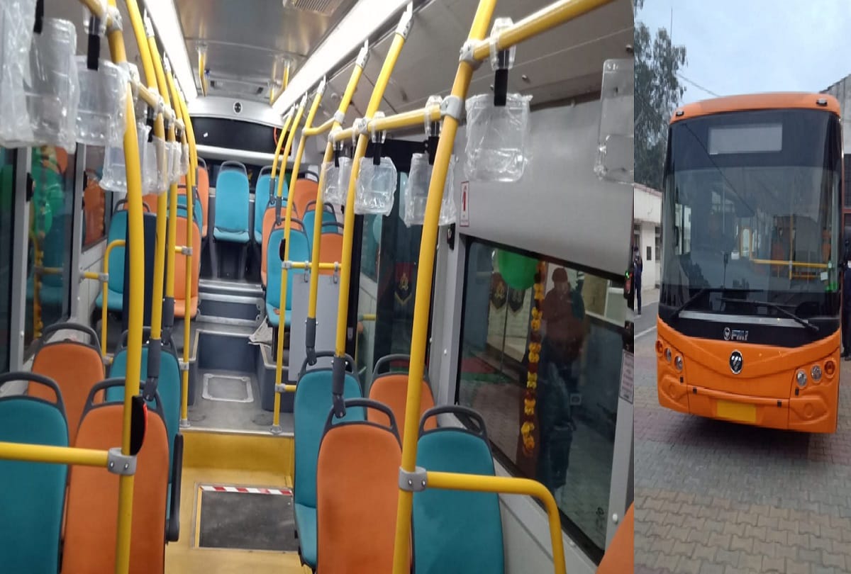 UP News: electric bus have get of Meerut and more buses will be reach in the city